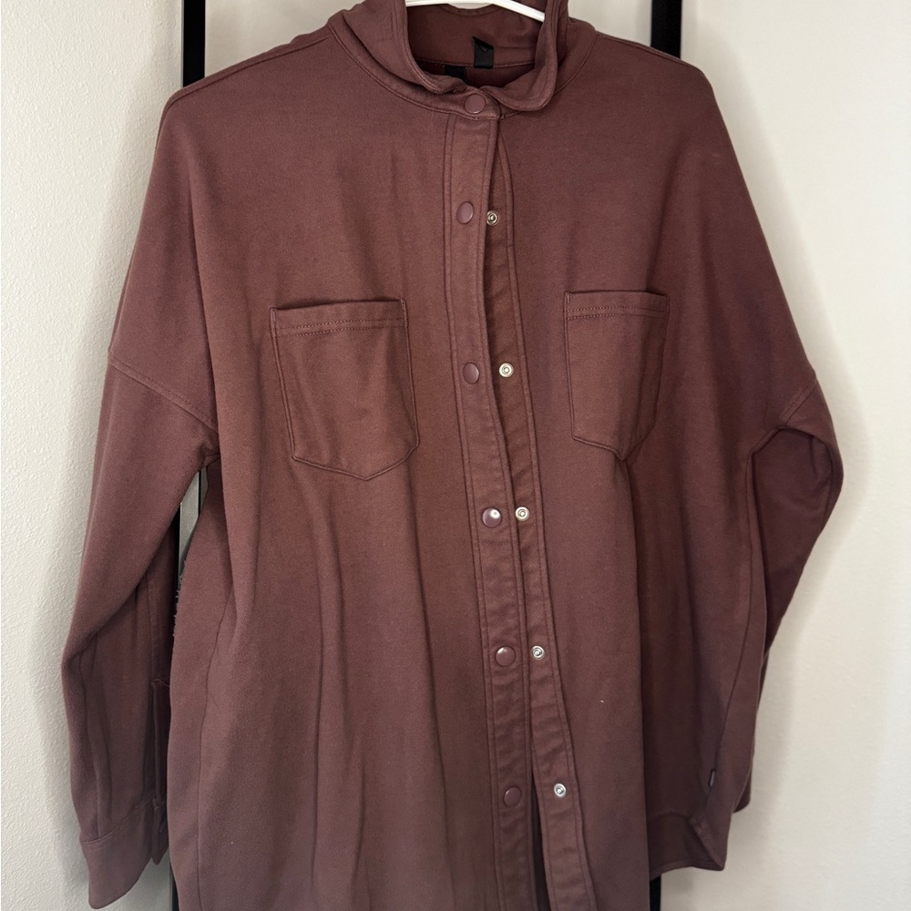 Mondetta Mauve Collared Shirt - Picture 2 of 6